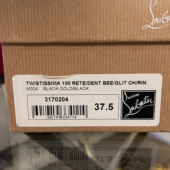Christian Louboutin Twistissima 100mm size 37.5 - Picture 6 of 6